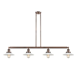 A thumbnail of the Innovations Lighting 214 Halophane Antique Copper / Matte White Halophane