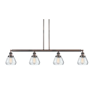 A thumbnail of the Innovations Lighting 214-S Fulton Antique Copper / Clear