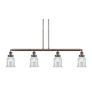 A thumbnail of the Innovations Lighting 214-S Canton Antique Copper / Clear