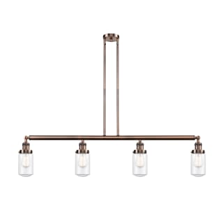 A thumbnail of the Innovations Lighting 214-S Dover Antique Copper / Clear