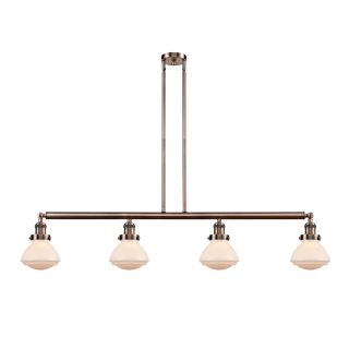 A thumbnail of the Innovations Lighting 214-S Olean Antique Copper / Matte White