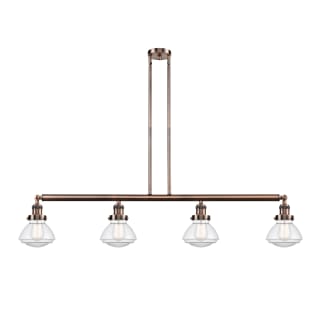 A thumbnail of the Innovations Lighting 214-S Olean Antique Copper / Clear