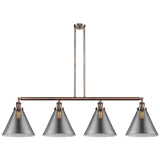 A thumbnail of the Innovations Lighting 214 X-Large Cone Antique Copper / Plated Smoke