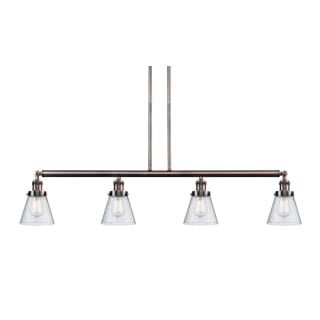 A thumbnail of the Innovations Lighting 214-S Small Cone Antique Copper / Seedy