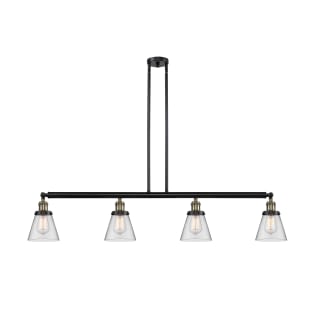 A thumbnail of the Innovations Lighting 214 Small Cone Black Antique Brass / Clear