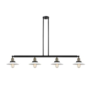 A thumbnail of the Innovations Lighting 214 Halophane Black Antique Brass / Matte White Halophane