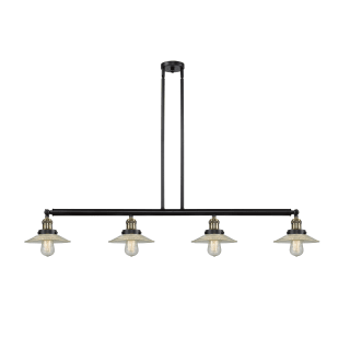 A thumbnail of the Innovations Lighting 214 Halophane Black Antique Brass / Clear Halophane