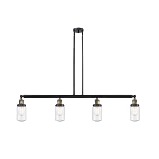 A thumbnail of the Innovations Lighting 214-S Dover Black Antique Brass / Seedy