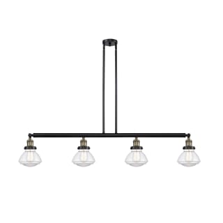 A thumbnail of the Innovations Lighting 214-S Olean Black Antique Brass / Clear