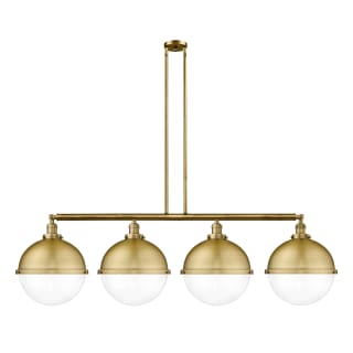 A thumbnail of the Innovations Lighting 214-17-58 Hampden Linear Brushed Brass / Clear