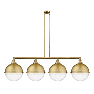 A thumbnail of the Innovations Lighting 214-17-58 Hampden Linear Brushed Brass / Seedy