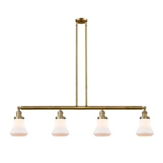 A thumbnail of the Innovations Lighting 214 Bellmont Brushed Brass / Matte White