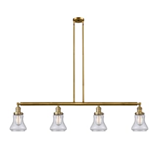 A thumbnail of the Innovations Lighting 214 Bellmont Brushed Brass / Seedy