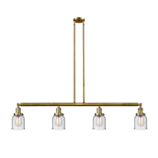 A thumbnail of the Innovations Lighting 214 Small Bell Brushed Brass / Seedy