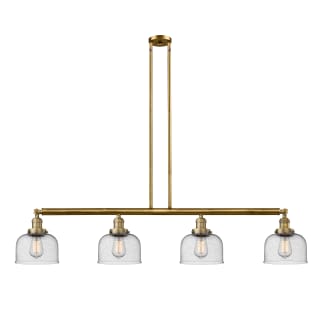 A thumbnail of the Innovations Lighting 214 Large Bell Brushed Brass / Seedy