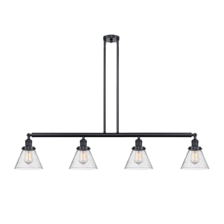 A thumbnail of the Innovations Lighting 214 Large Cone Matte Black / Seedy