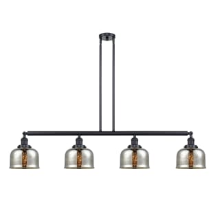 A thumbnail of the Innovations Lighting 214 Large Bell Matte Black / Silver Plated Mercury