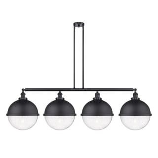 A thumbnail of the Innovations Lighting 214-17-58 Hampden Linear Matte Black / Seedy