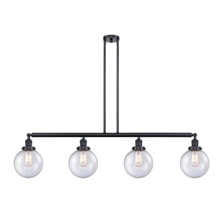 A thumbnail of the Innovations Lighting 214 Large Beacon Matte Black / Seedy