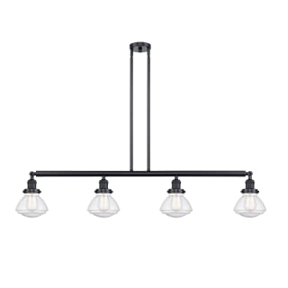 A thumbnail of the Innovations Lighting 214-S Olean Matte Black / Seedy