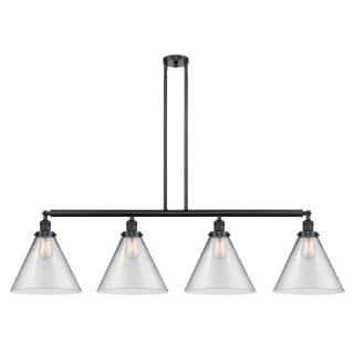 A thumbnail of the Innovations Lighting 214 X-Large Cone Matte Black / Clear