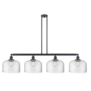 A thumbnail of the Innovations Lighting 214 X-Large Bell Matte Black / Clear
