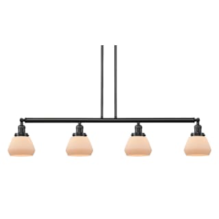 A thumbnail of the Innovations Lighting 214-S Fulton Oil Rubbed Bronze / Matte White Cased