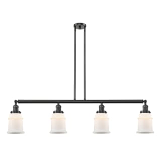 A thumbnail of the Innovations Lighting 214 Canton Oil Rubbed Bronze / Matte White