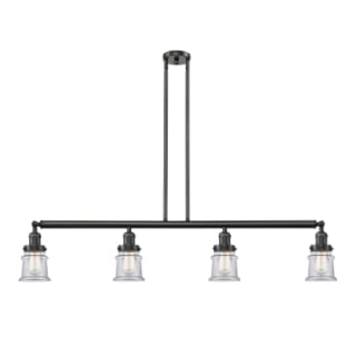 A thumbnail of the Innovations Lighting 214 Small Canton Oil Rubbed Bronze / Clear