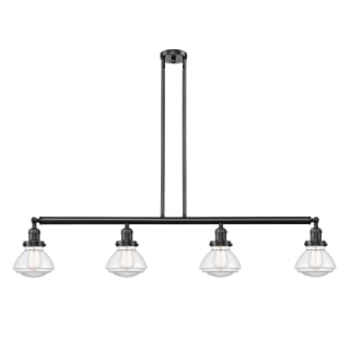 A thumbnail of the Innovations Lighting 214-S Olean Oil Rubbed Bronze / Clear
