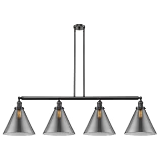 A thumbnail of the Innovations Lighting 214 X-Large Cone Oil Rubbed Bronze / Plated Smoke