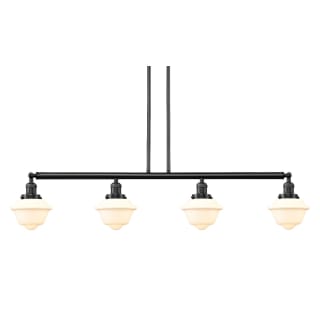 A thumbnail of the Innovations Lighting 214-S Small Oxford Oil Rubbed Bronze / Matte White Cased