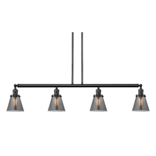 A thumbnail of the Innovations Lighting 214-S Small Cone Oil Rubbed Bronze / Smoked