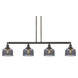 A thumbnail of the Innovations Lighting 214-S Large Bell Oil Rubbed Bronze / Plated Smoked