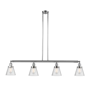 A thumbnail of the Innovations Lighting 214-S Small Cone Polished Chrome / Seedy