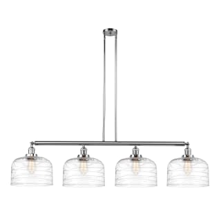 A thumbnail of the Innovations Lighting 214-13-54-L Bell Linear Polished Chrome / Clear Deco Swirl