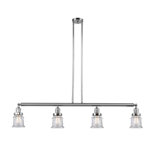 A thumbnail of the Innovations Lighting 214 Small Canton Polished Chrome / Clear