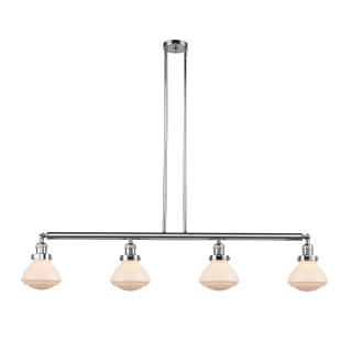 A thumbnail of the Innovations Lighting 214-S Olean Polished Chrome / Matte White
