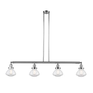 A thumbnail of the Innovations Lighting 214-S Olean Polished Chrome / Clear