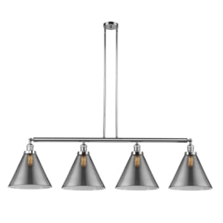 A thumbnail of the Innovations Lighting 214 X-Large Cone Polished Chrome / Plated Smoke