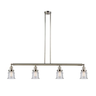 A thumbnail of the Innovations Lighting 214 Small Canton Polished Nickel / Seedy
