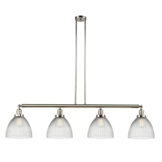 A thumbnail of the Innovations Lighting 214 Seneca Falls Polished Nickel / Clear Halophane