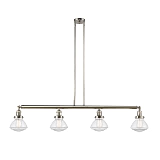 A thumbnail of the Innovations Lighting 214-S Olean Polished Nickel / Clear