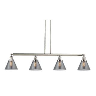 A thumbnail of the Innovations Lighting 214-S Large Cone Polished Nickel / Smoked