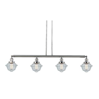 A thumbnail of the Innovations Lighting 214-S Small Oxford Polished Nickel / Seedy