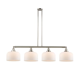 A thumbnail of the Innovations Lighting 214 X-Large Bell Polished Nickel / Matte White