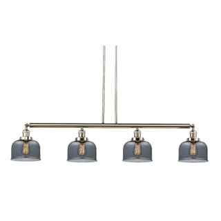 A thumbnail of the Innovations Lighting 214-S Large Bell Polished Nickel / Plated Smoked