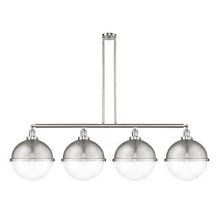 A thumbnail of the Innovations Lighting 214-17-58 Hampden Linear Brushed Satin Nickel / Clear