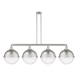 A thumbnail of the Innovations Lighting 214-17-58 Hampden Linear Brushed Satin Nickel / Seedy