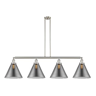 A thumbnail of the Innovations Lighting 214 X-Large Cone Brushed Satin Nickel / Plated Smoke